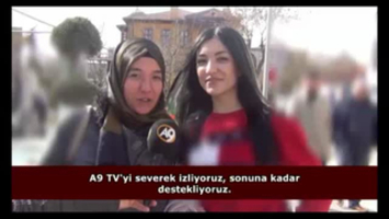 A9TV'yi severek izliyoruz, sonuna kadar destekliyoruz.