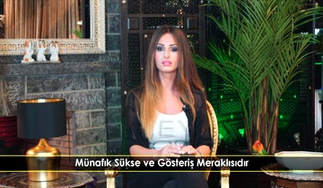 Münafık Sükse ve Gösteriş Meraklısıdır