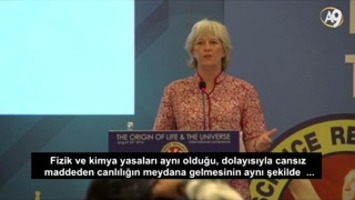 Dr. Anjeanette Roberts'in Hayatın ve Evrenin Kökeni Adlı 1.U.Konf'da Yaptığı Konuşma - TBAV (24.08.2016 - Conrad) 