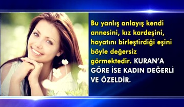 Kuran dışı din anlayışında kadın karşıtlığının geldiği aşama budur