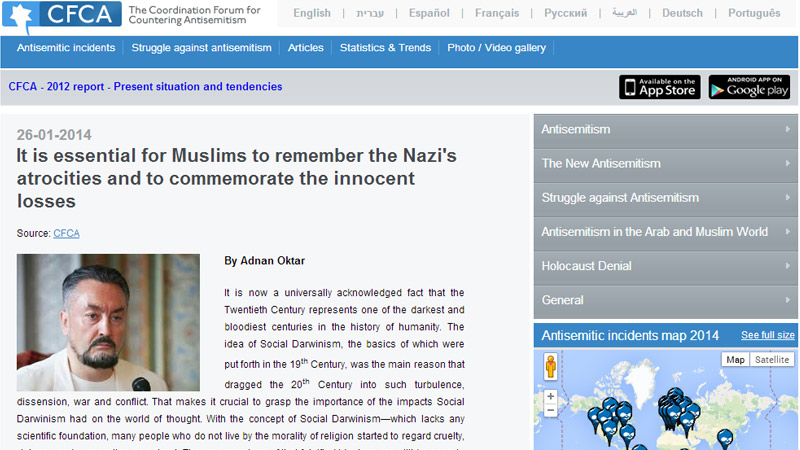 It is essential for Muslims to remember the Nazi's atrocities and to commemorate the innocent losses || CFCA