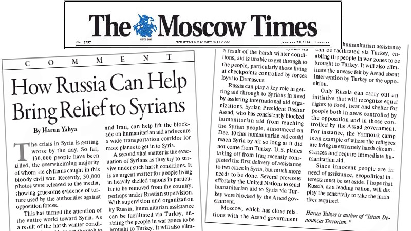 How Russia Can Help Bring Relief to Syrians || The Moscow Times