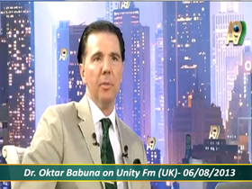 Oktar Babuna on Unity Fm UK (06.08.2013)