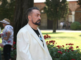 Les photos d'Adnan Oktar lors de sa visite à la palace de Topkapi le 11 juin 2009