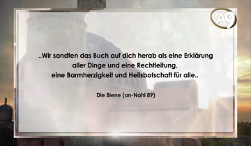 Der Wegweiser ist der Koran