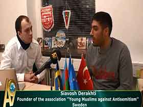 Siavosh Derakhti, Founder of the association ''Young Muslims against Antisemitism'' - Sweden