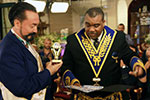 Mr. Adnan Oktar and Charles Mabry, Grand Master of the United Masonic Assembly of U.S.A., from Chicago