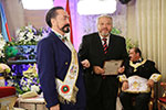 Mr. Adnan Oktar and David Munoz, Grand Master of the Hispanic Grand Lodge of North America, from Los Angeles