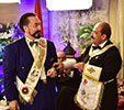 Mr. Adnan Oktar and Victor German Serna, Sovereign Grand Commandor of the Supreme Council of Hispanic North America, from Las Vegas