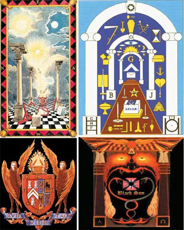 Some Masonic symbols