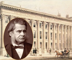 Thomas Huxley ve Royal Society binası