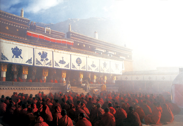 buddhists The New Year Festival