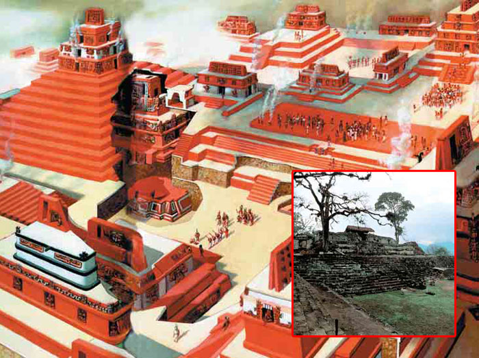 monument Maya au Honduras